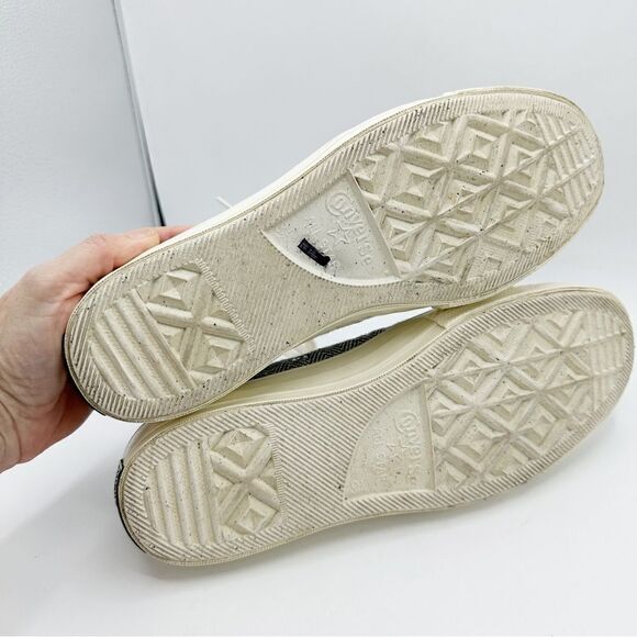 Converse Men's  chuck 70 recycled low-top Oxford sneakers Sz 8.5 - Picture 10 of 14